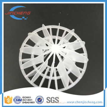 Plastic Polyhedral Hollow Ball Packing with High Acid Reistance